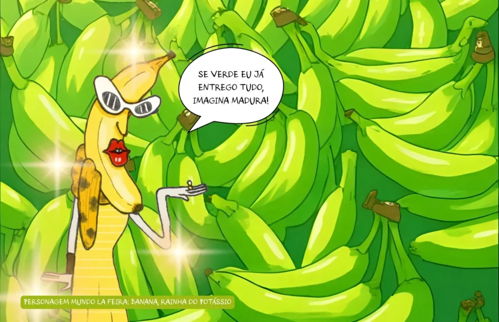 A Banana já chegou com autoestima alta (e motivos ela tem)! Dá uma olhada nos outros aliados da sua saúde intestinal.